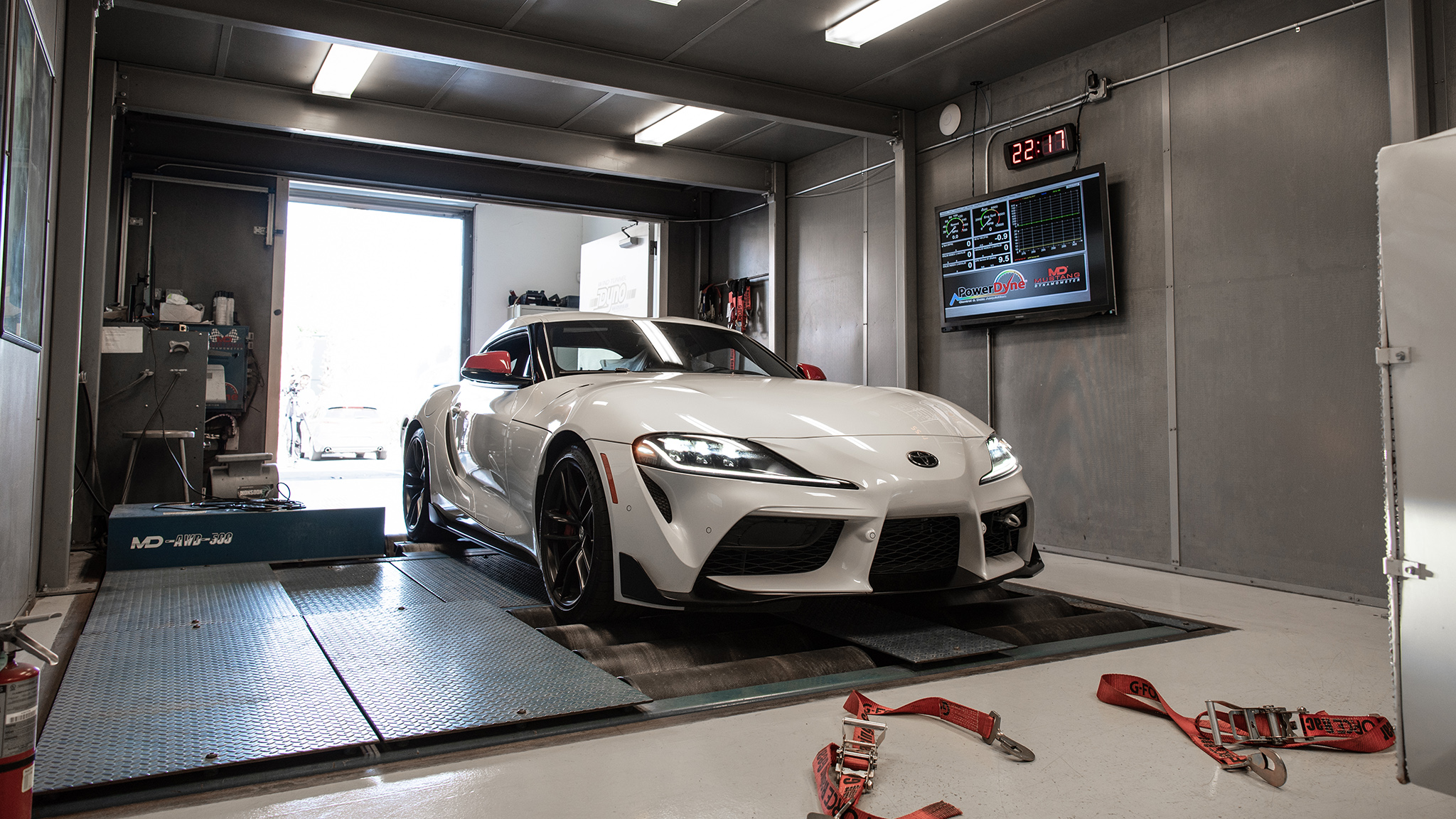 2020 Toyota Supra on dyno 09