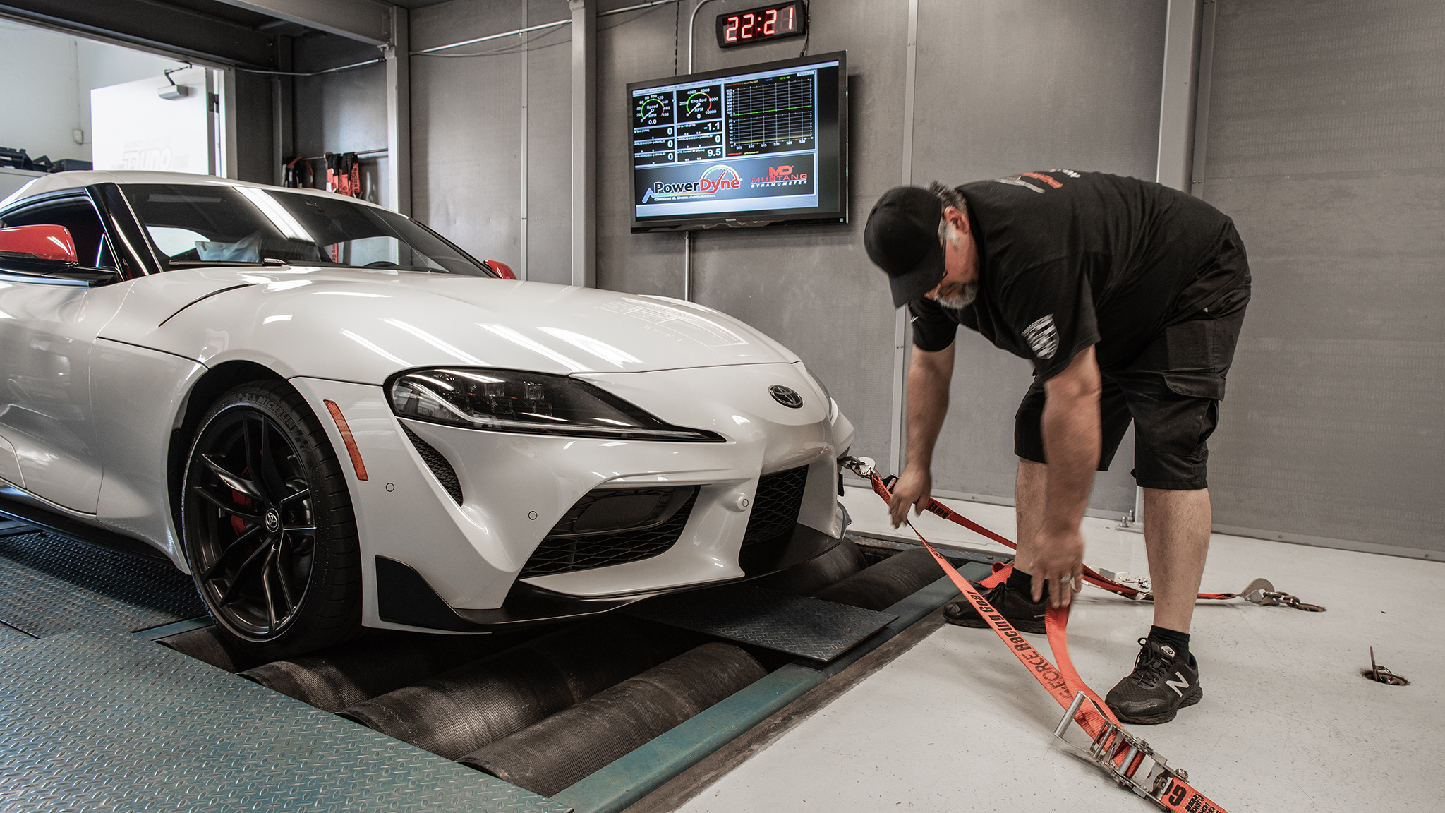 2020 Toyota Supra on dyno 10