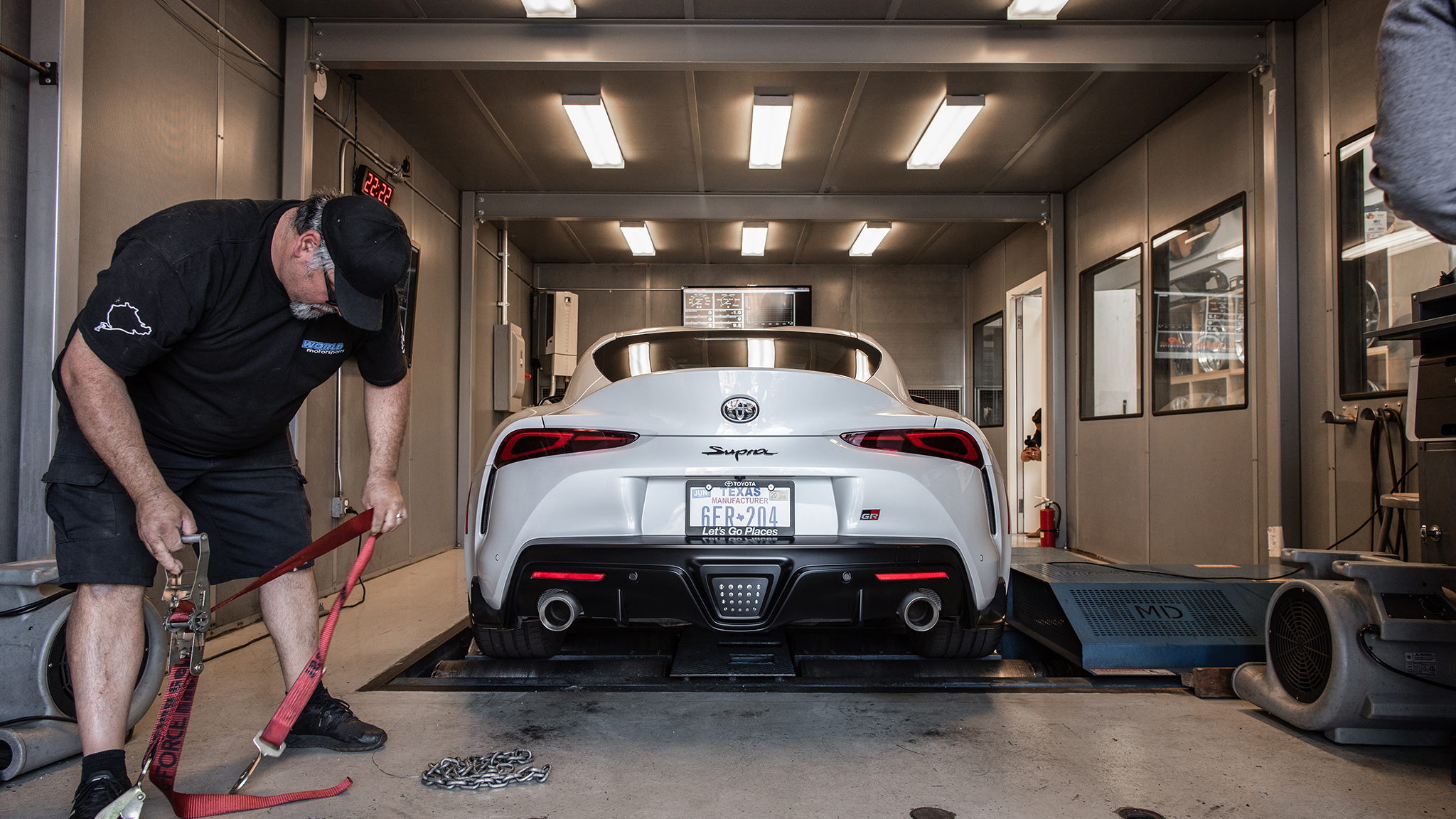 2020 Toyota Supra on dyno 11