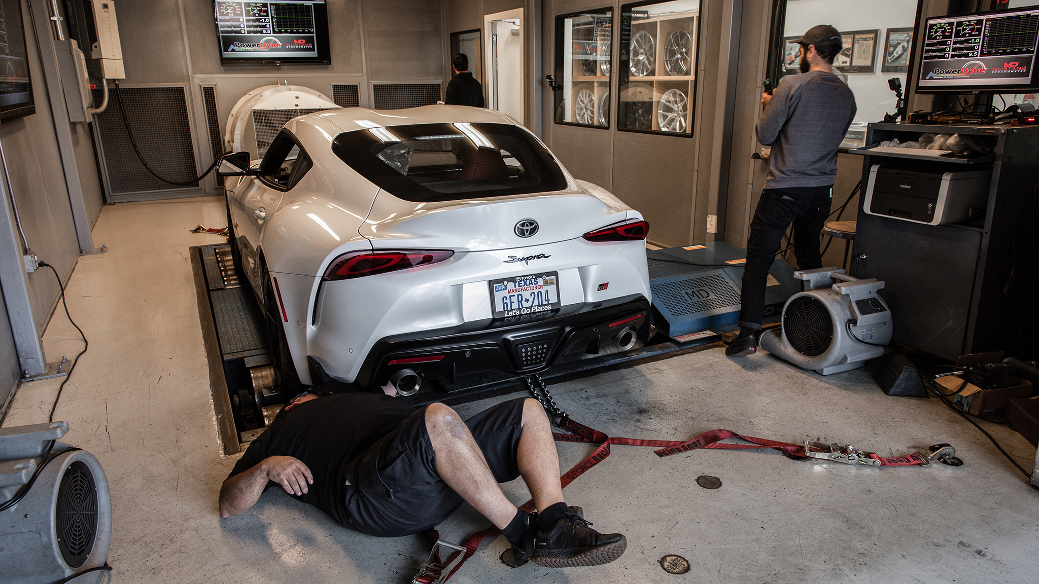 2020 Toyota Supra on dyno 12