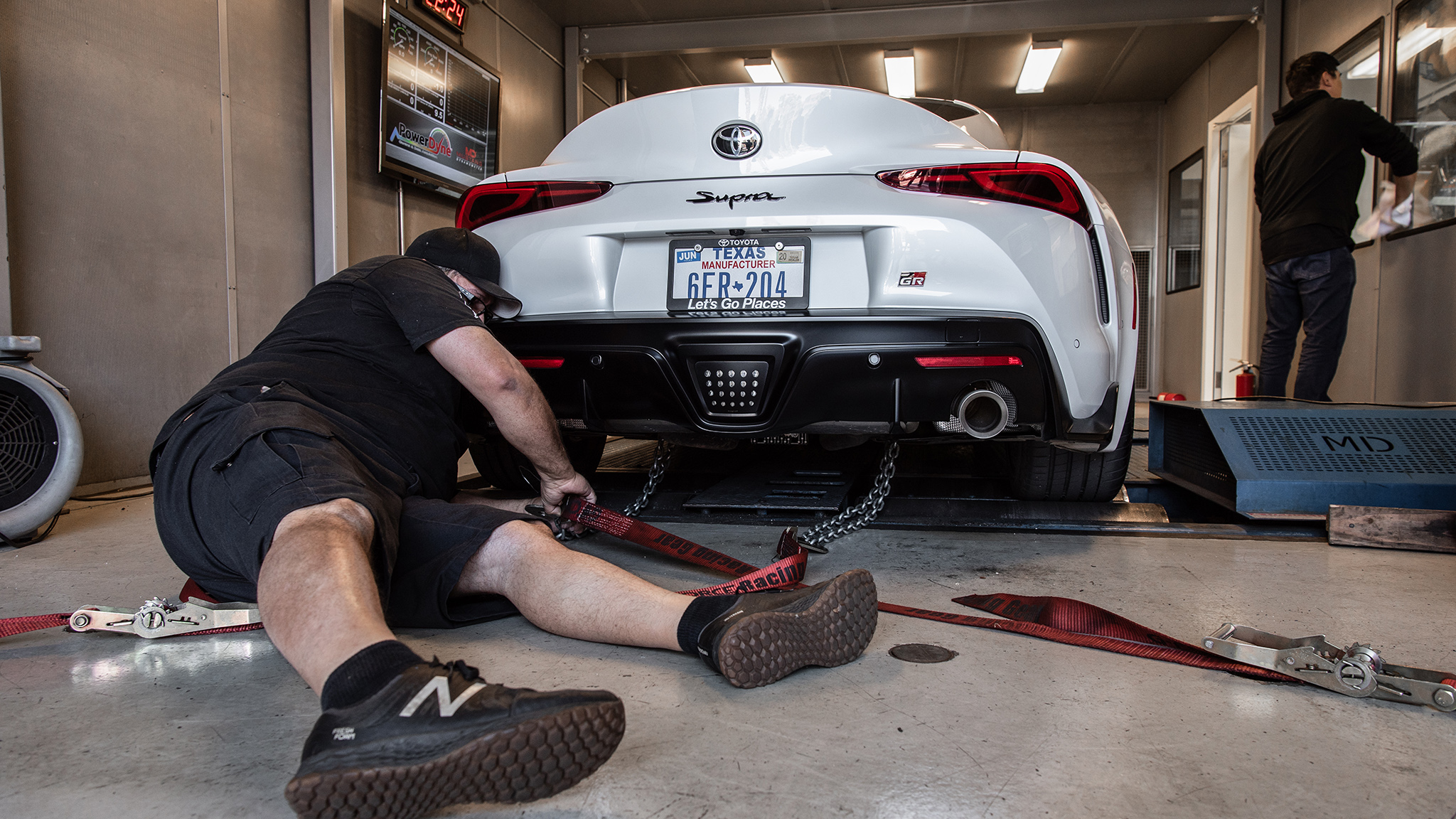 2020 Toyota Supra on dyno 13