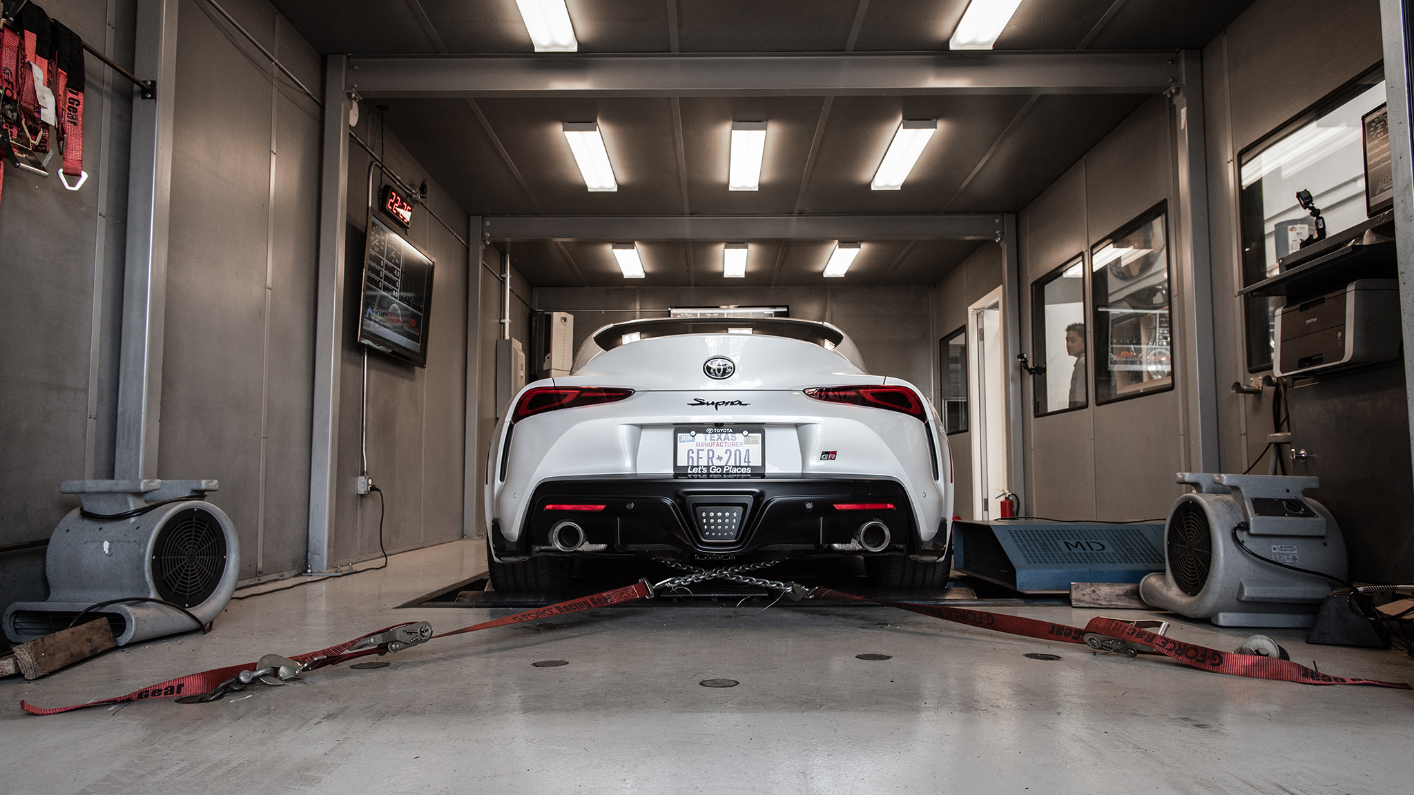 2020 Toyota Supra on dyno 14