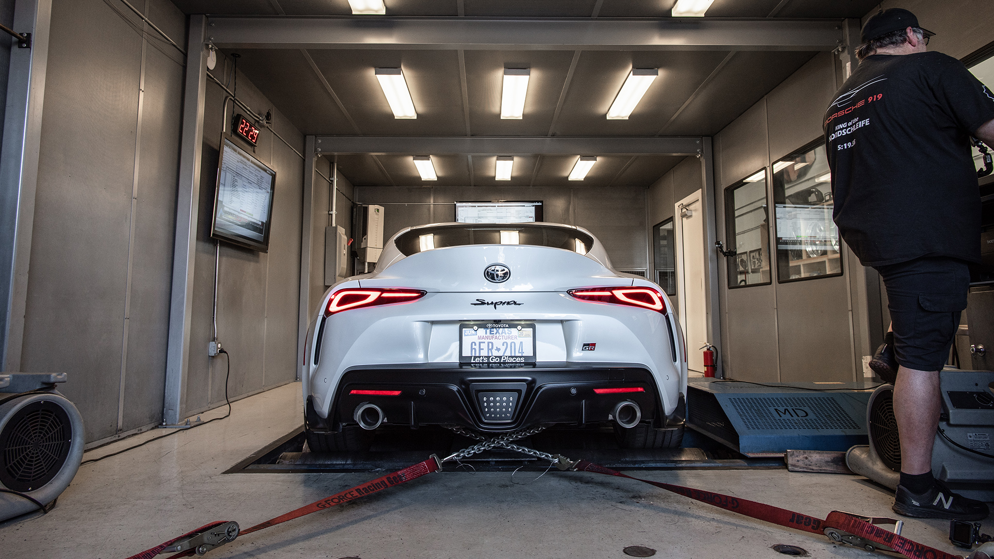 2020 Toyota Supra on dyno 15