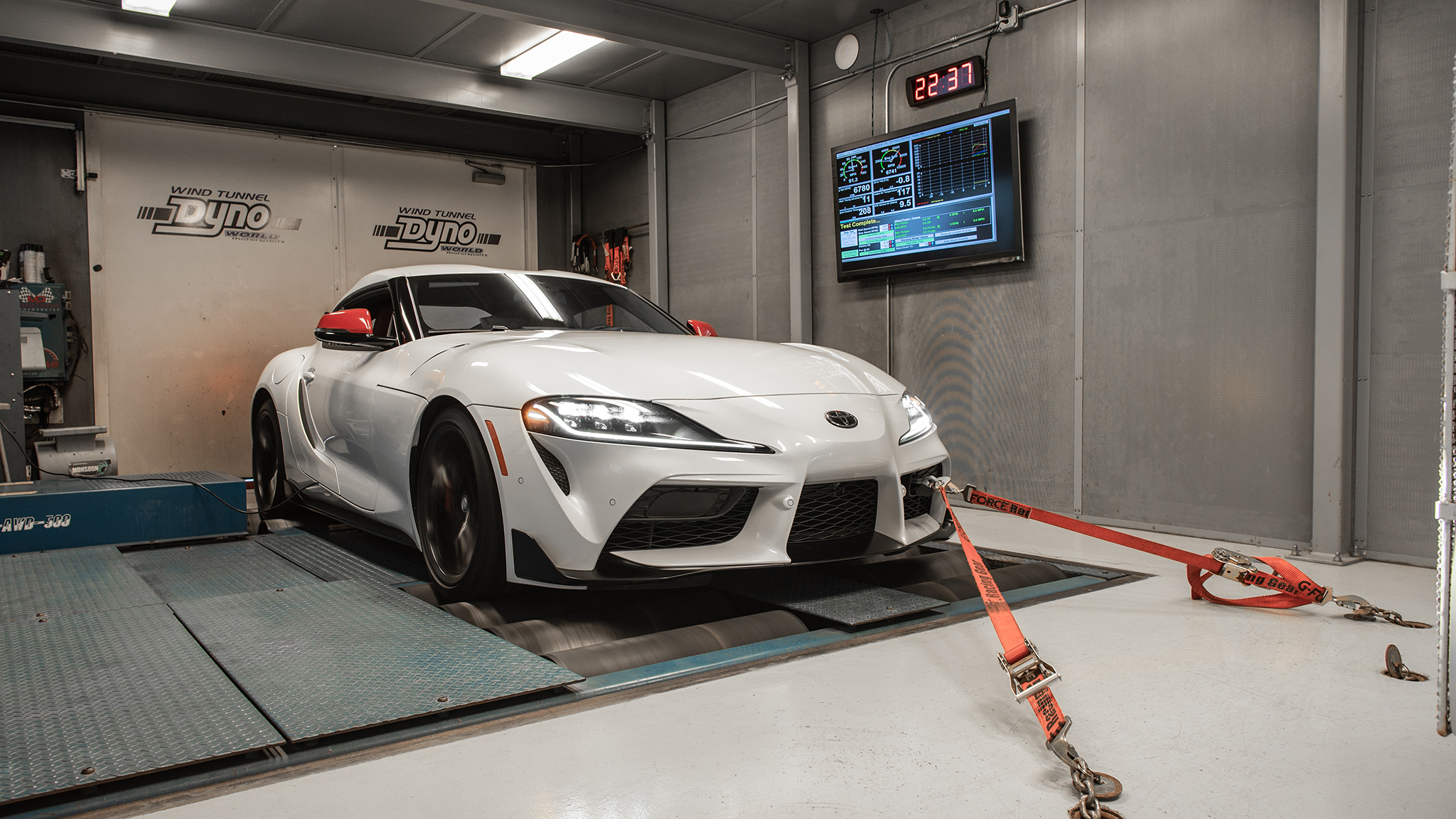 2020 Toyota Supra on dyno 17