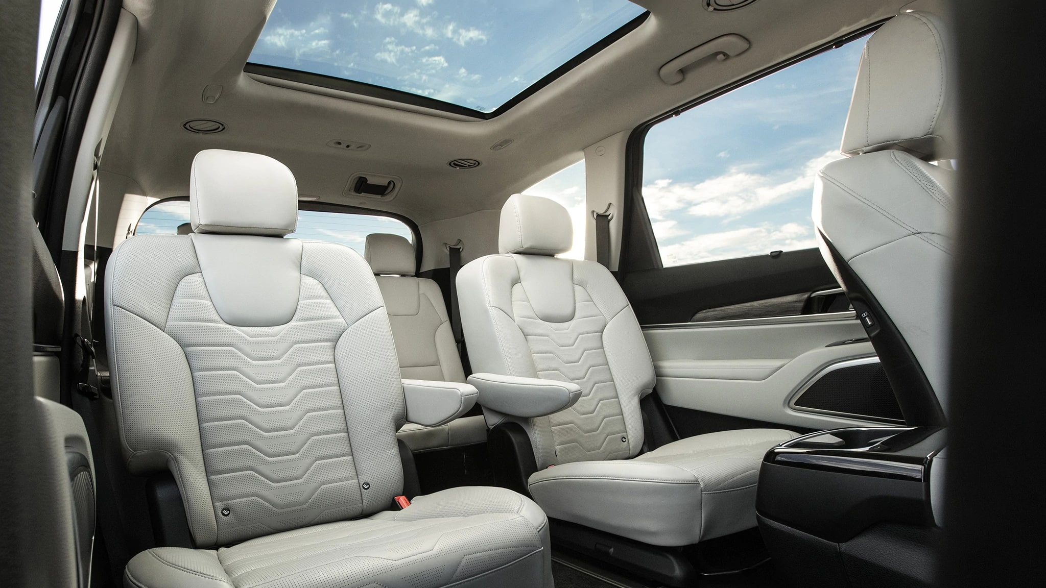 2020 Kia Telluride interior rear seats