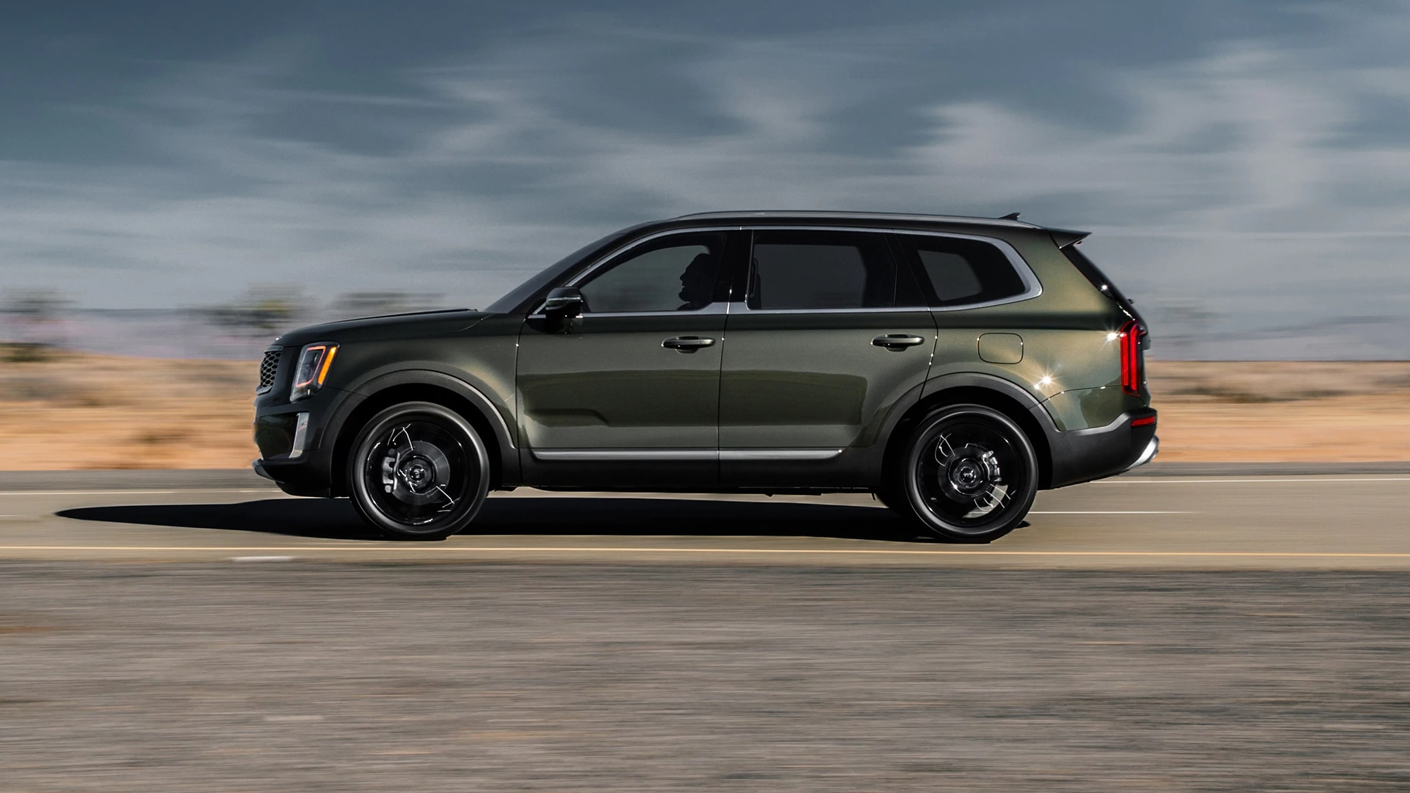 2020 Kia Telluride side view motion