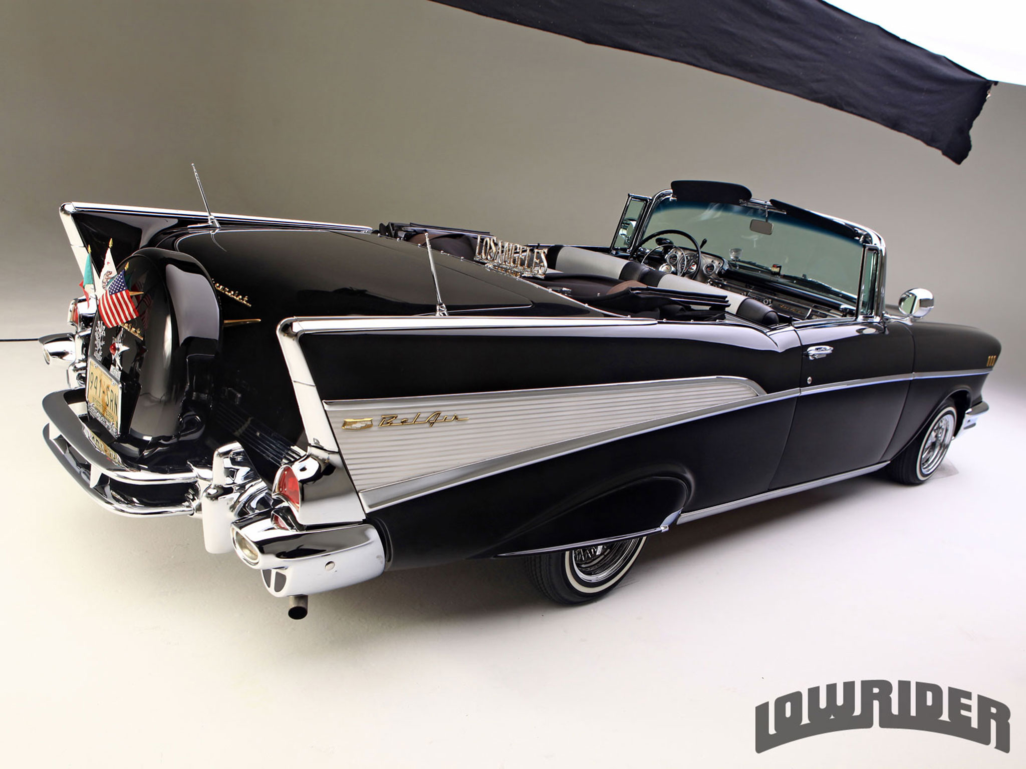 1210 lrmp 17 o 1957 chevrolet bel air passenger side front view