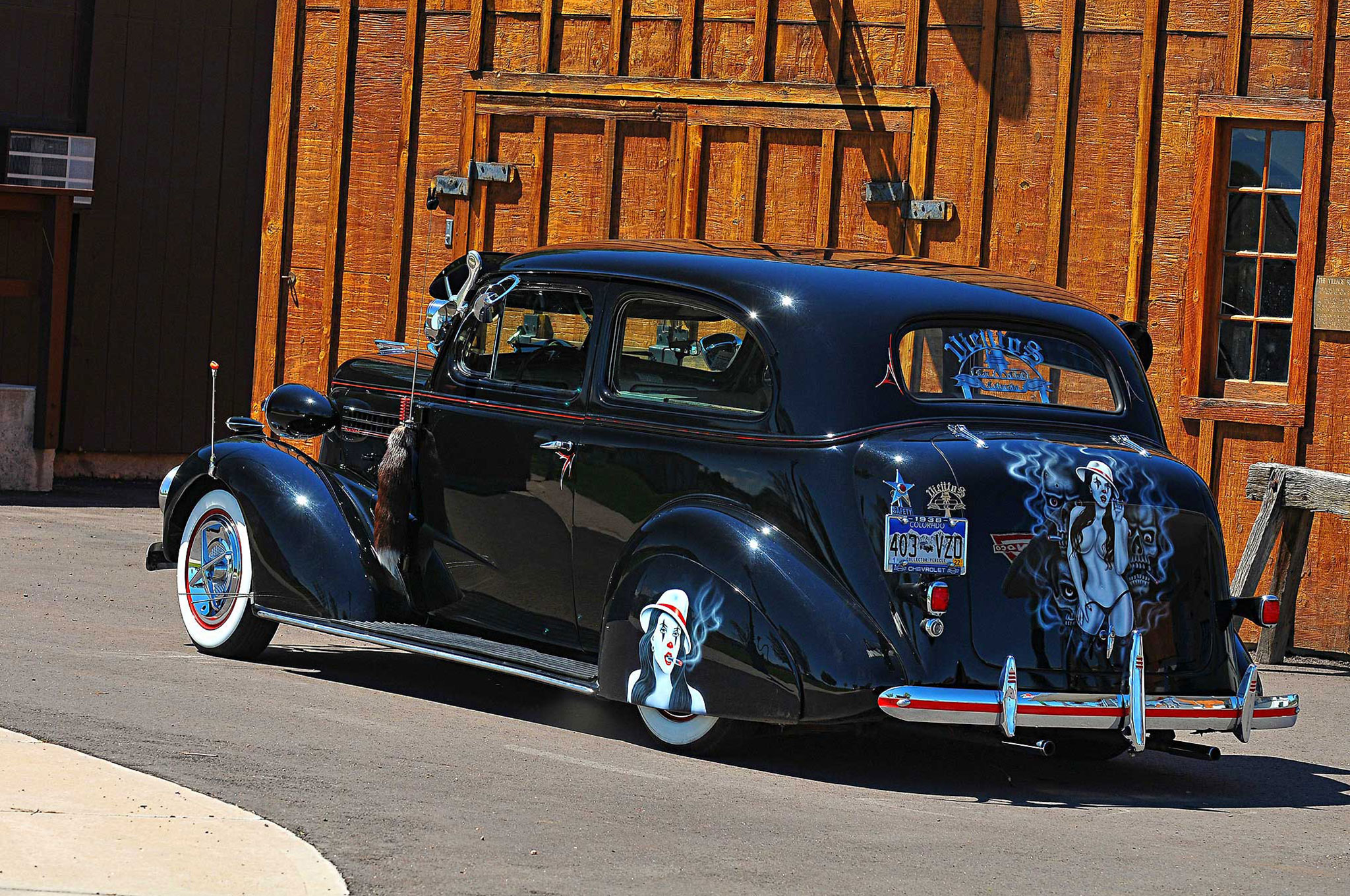 1938 Chevrolet Master Deluxe Driver Side Rear View
