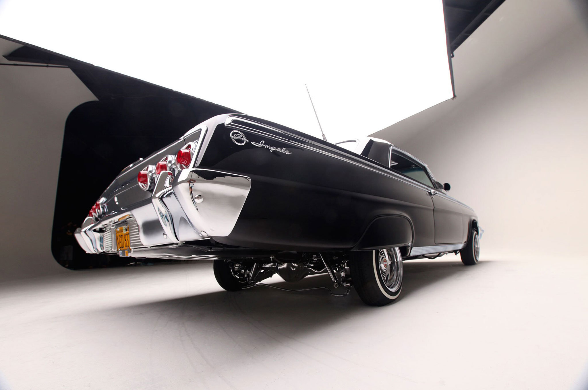 1962 chevrolet impala passenger side rear quarter view 13