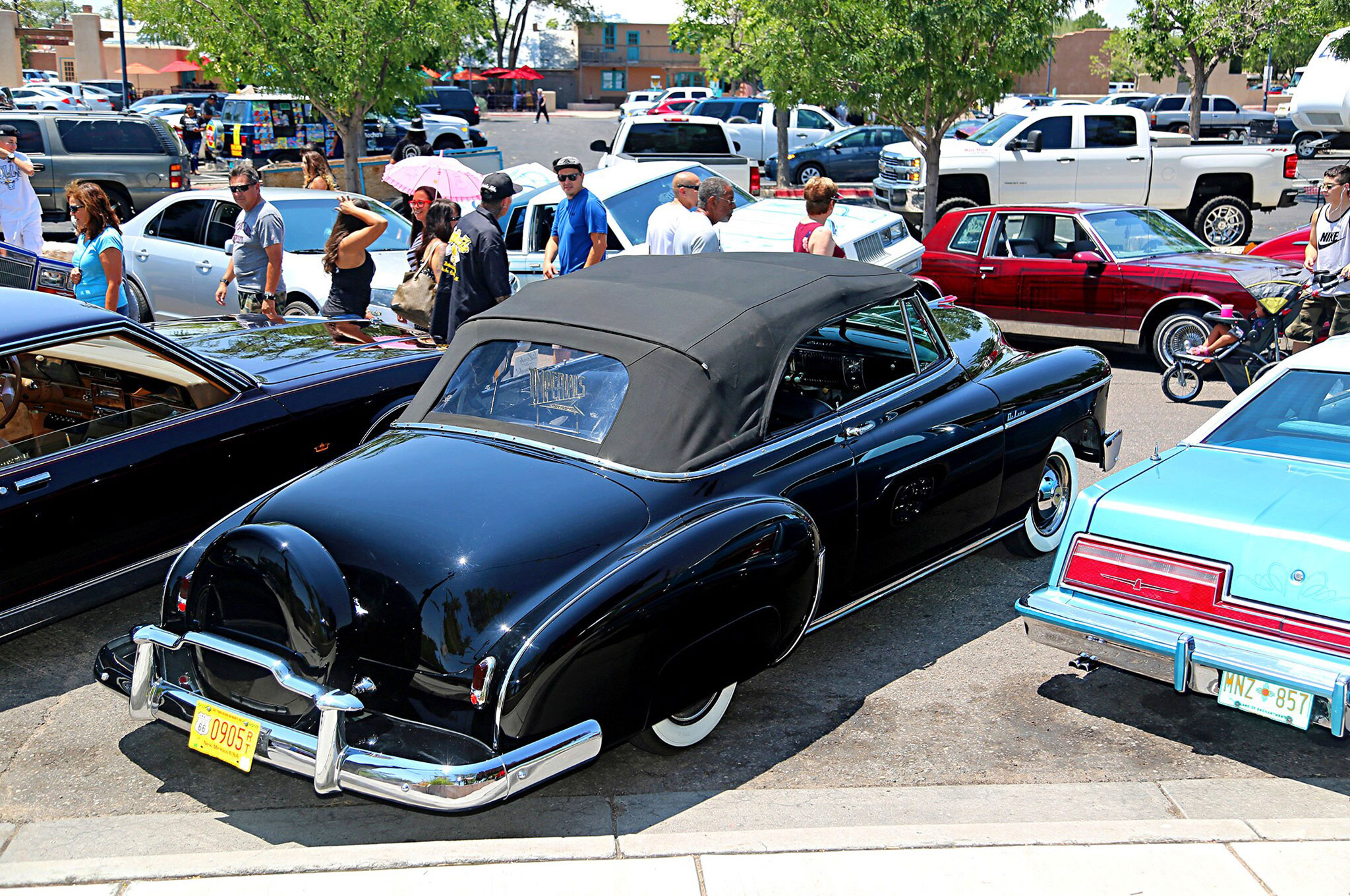 Albuquerque Meat Up Imperials CC Chevy Deluxe Ragtop