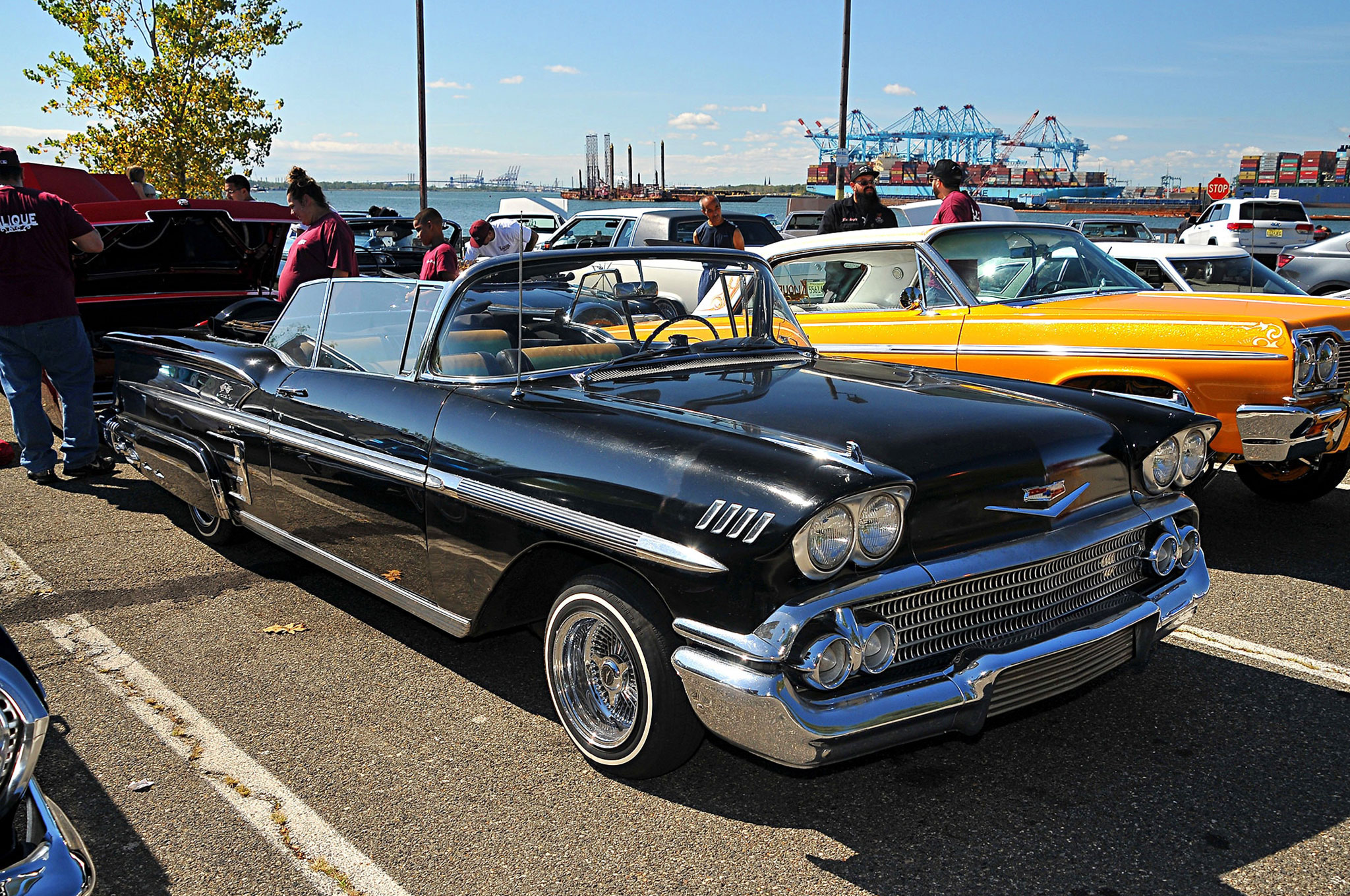Lowrider Connection x The Crew CC Lowrider Picnic 58 Impala Ragtop