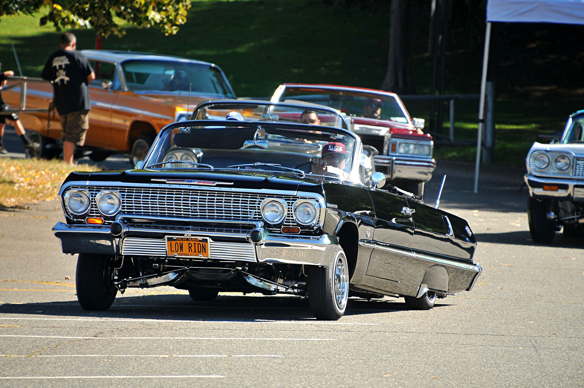 Lowrider Connection x The Crew CC Lowrider Picnic Klique CC 63 Impala Convertible
